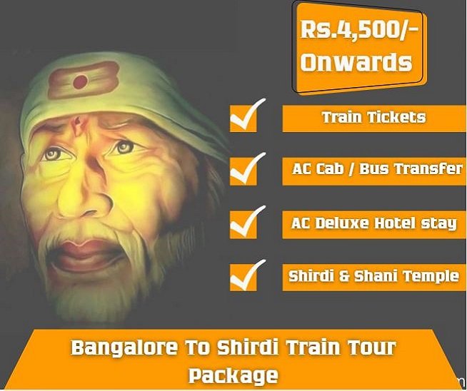 Bangalore to Shirdi Train Tour Package